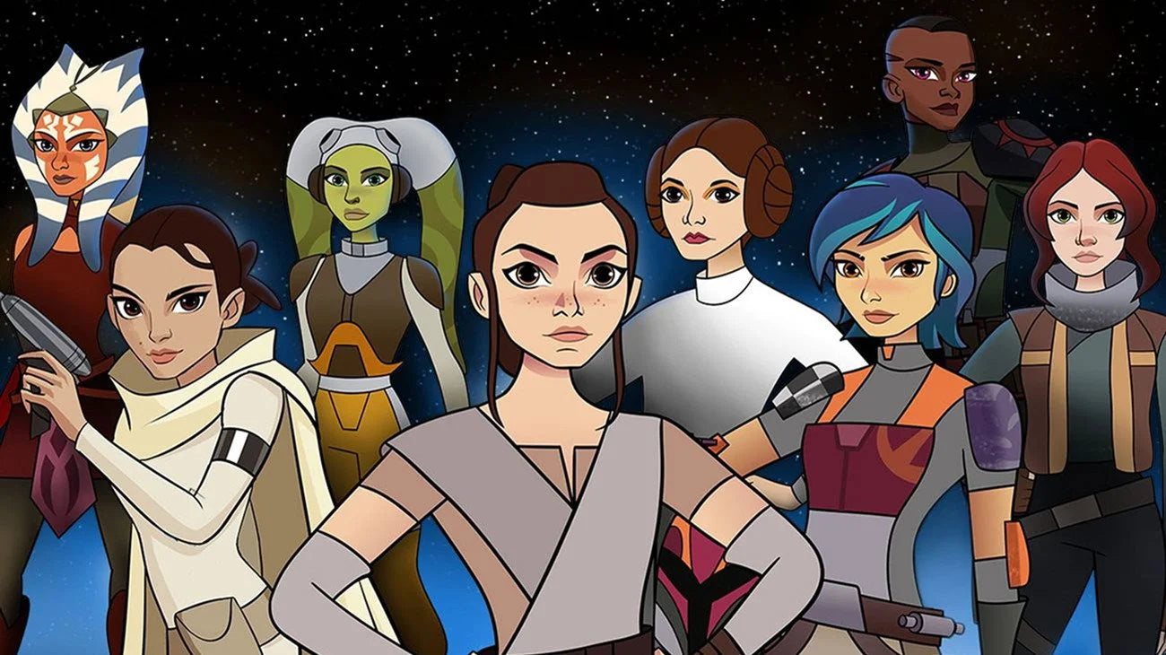 Perfect Star Wars Forces of Destiny (2017) Man Cave wall filler - Popcorn Poster Gallery