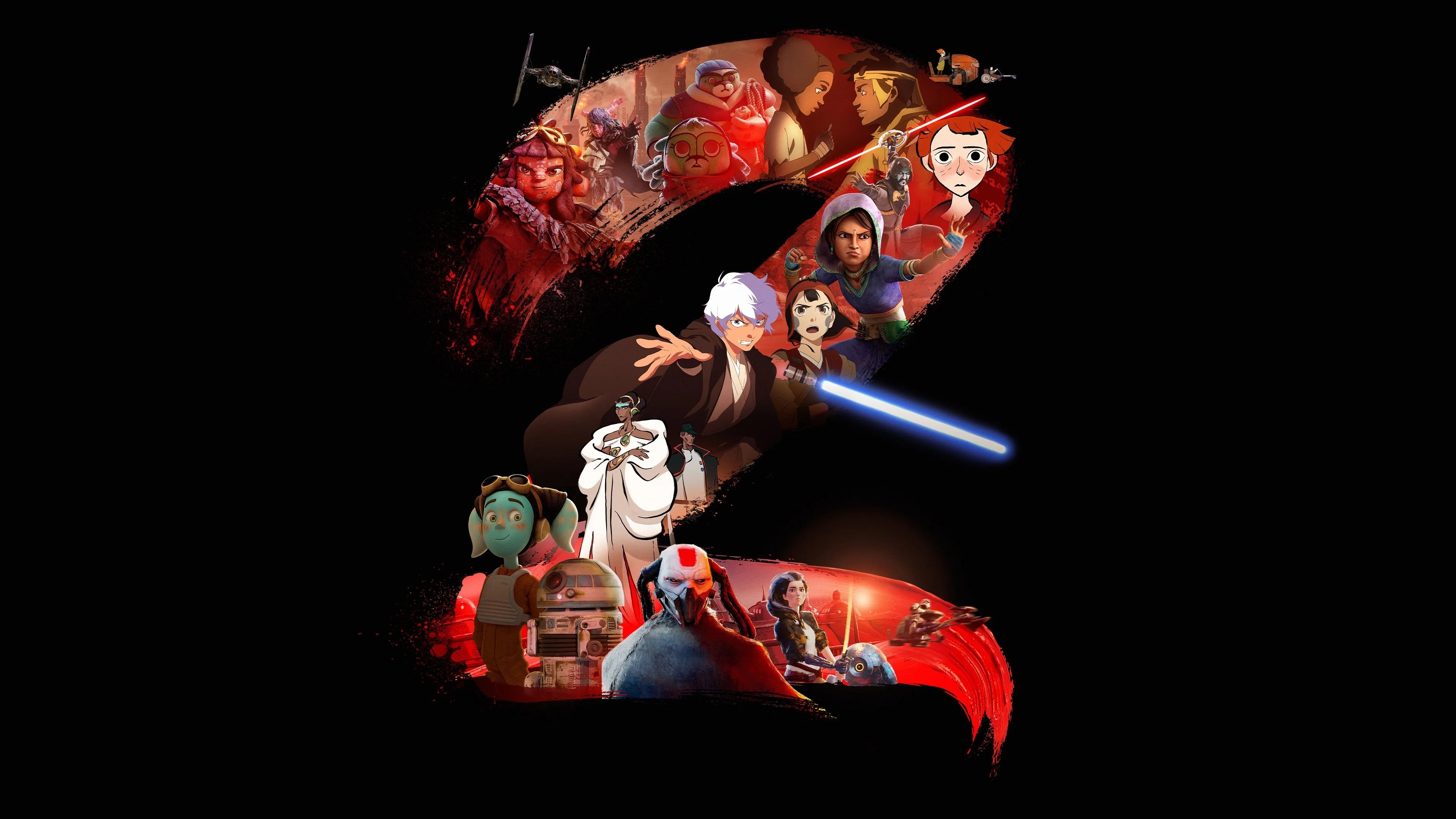 Perfect Star Wars Visions (2021) Man Cave wall filler - Popcorn Poster Gallery