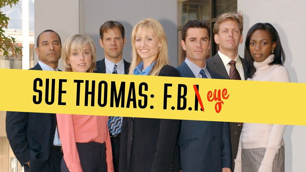 Perfect Sue Thomas F.B.Eye (2002) Man Cave wall filler - Popcorn Poster Gallery