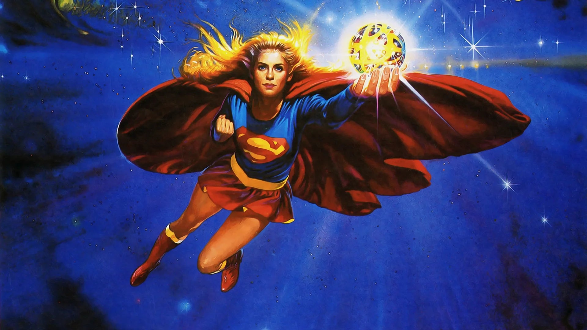 Perfect Supergirl (1984) Man Cave wall filler - Popcorn Poster Gallery