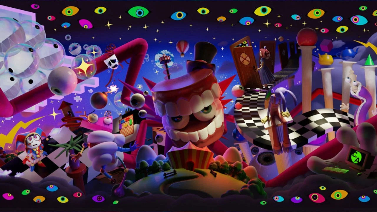 Perfect The Amazing Digital Circus (2023) Man Cave wall filler - Popcorn Poster Gallery