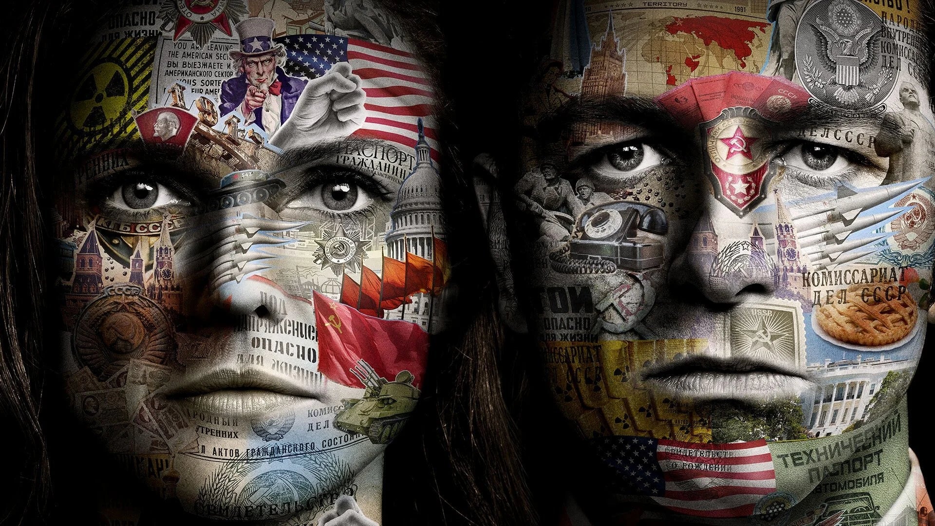 Perfect The Americans (2013) Man Cave wall filler - Popcorn Poster Gallery