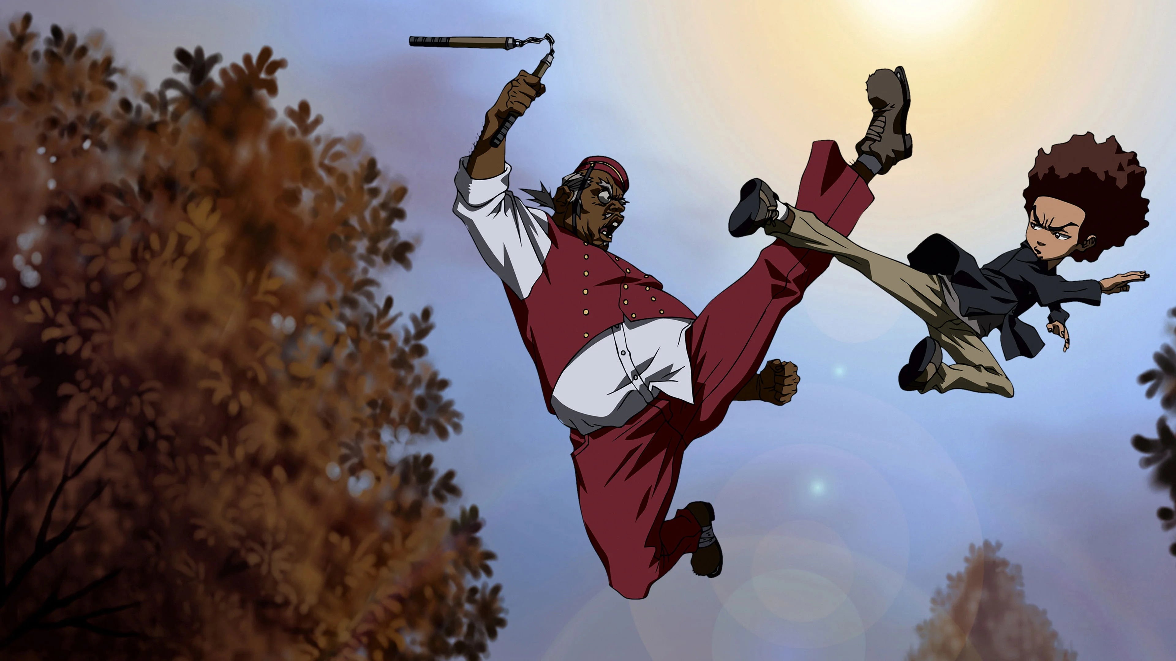 Perfect The Boondocks (2005) Man Cave wall filler - Popcorn Poster Gallery