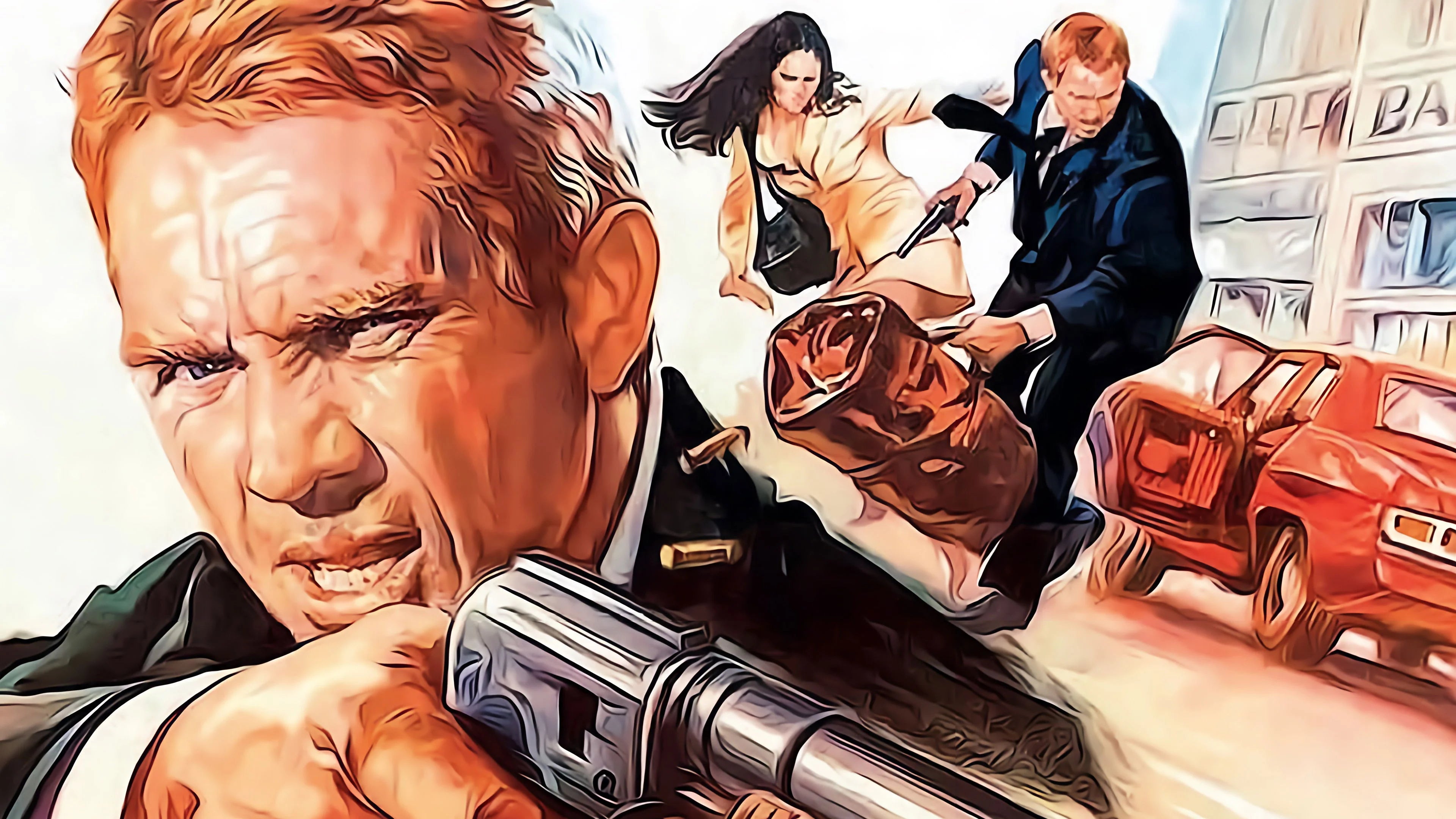 Perfect The Getaway (1972) Man Cave wall filler - Popcorn Poster Gallery