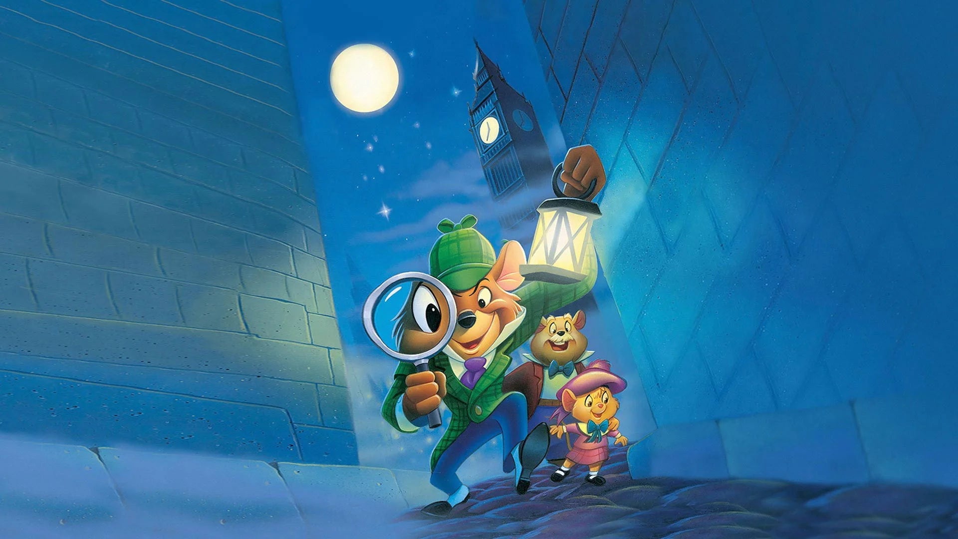 Perfect The Great Mouse Detective (1986) Man Cave wall filler - Popcorn Poster Gallery