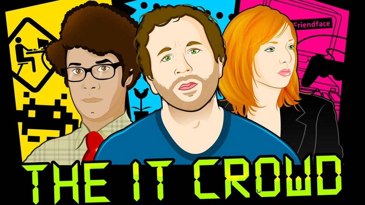 Perfect The IT Crowd (2006) Man Cave wall filler - Popcorn Poster Gallery