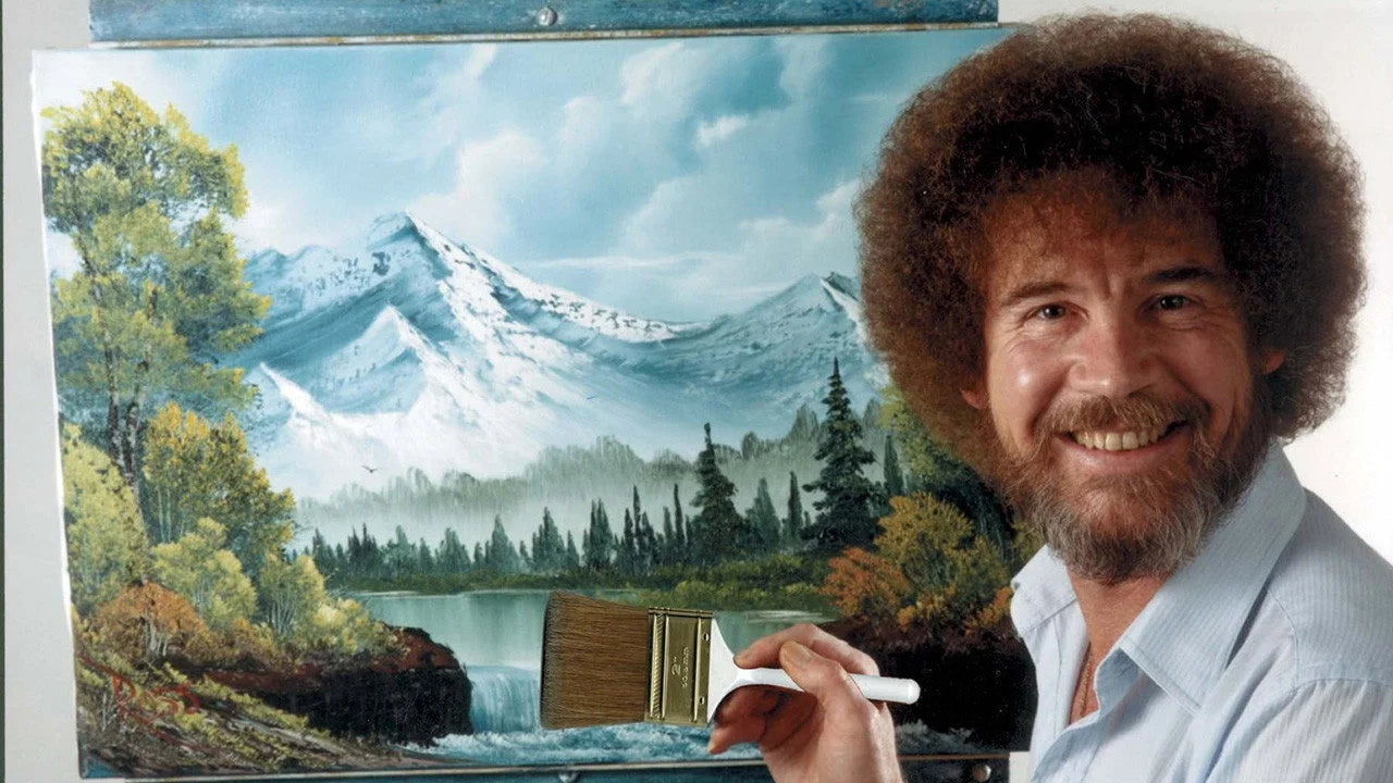 Perfect The Joy of Painting (1983) Man Cave wall filler - Popcorn Poster Gallery