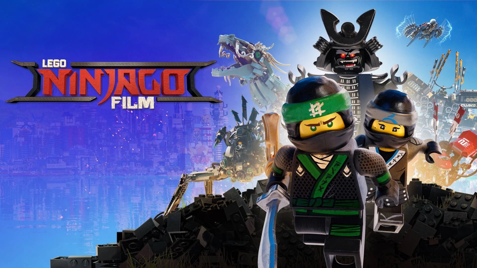 Perfect The Lego Ninjago Movie (2017) Man Cave wall filler - Popcorn Poster Gallery