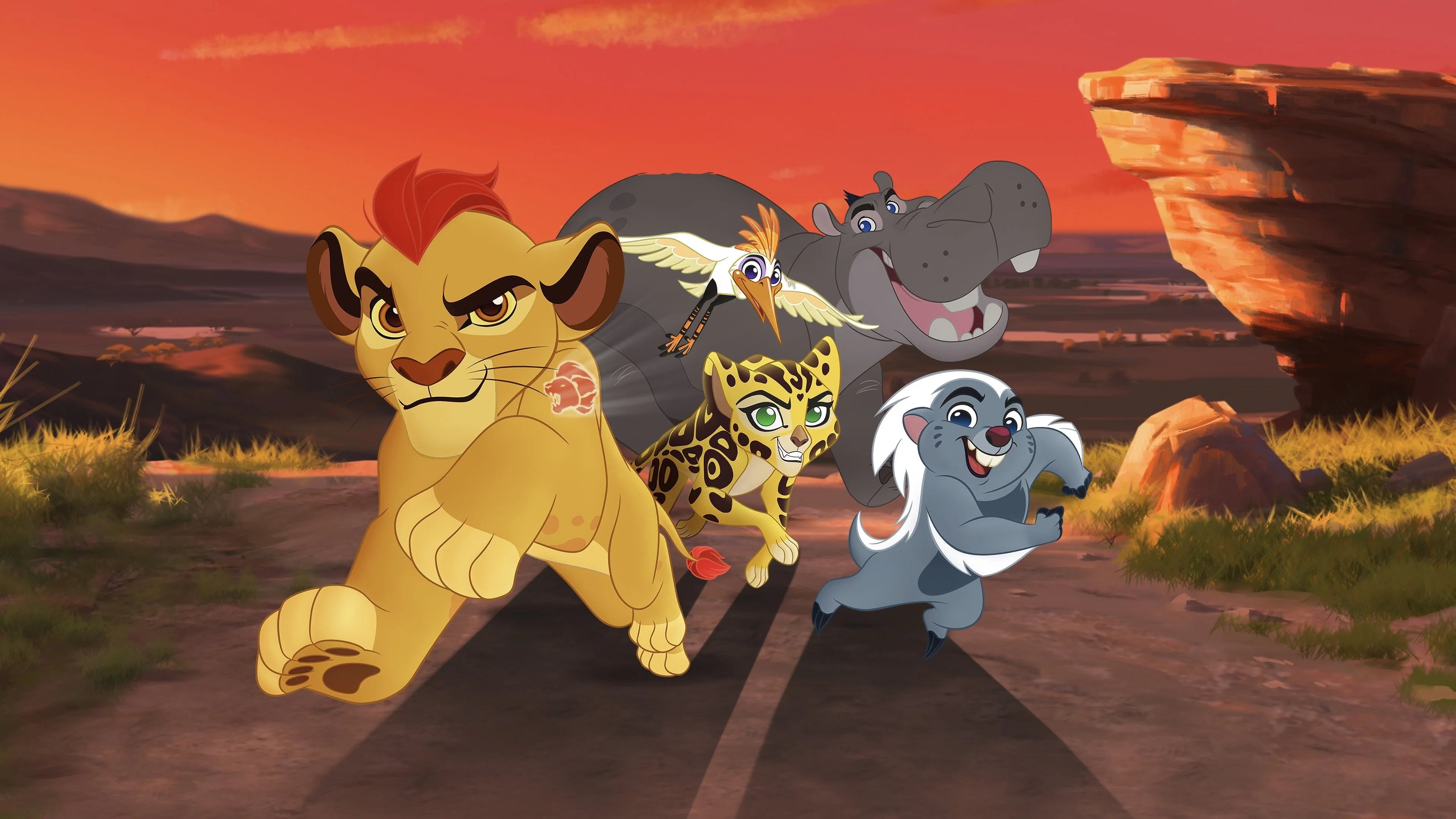 Perfect The Lion Guard (2016) Man Cave wall filler - Popcorn Poster Gallery