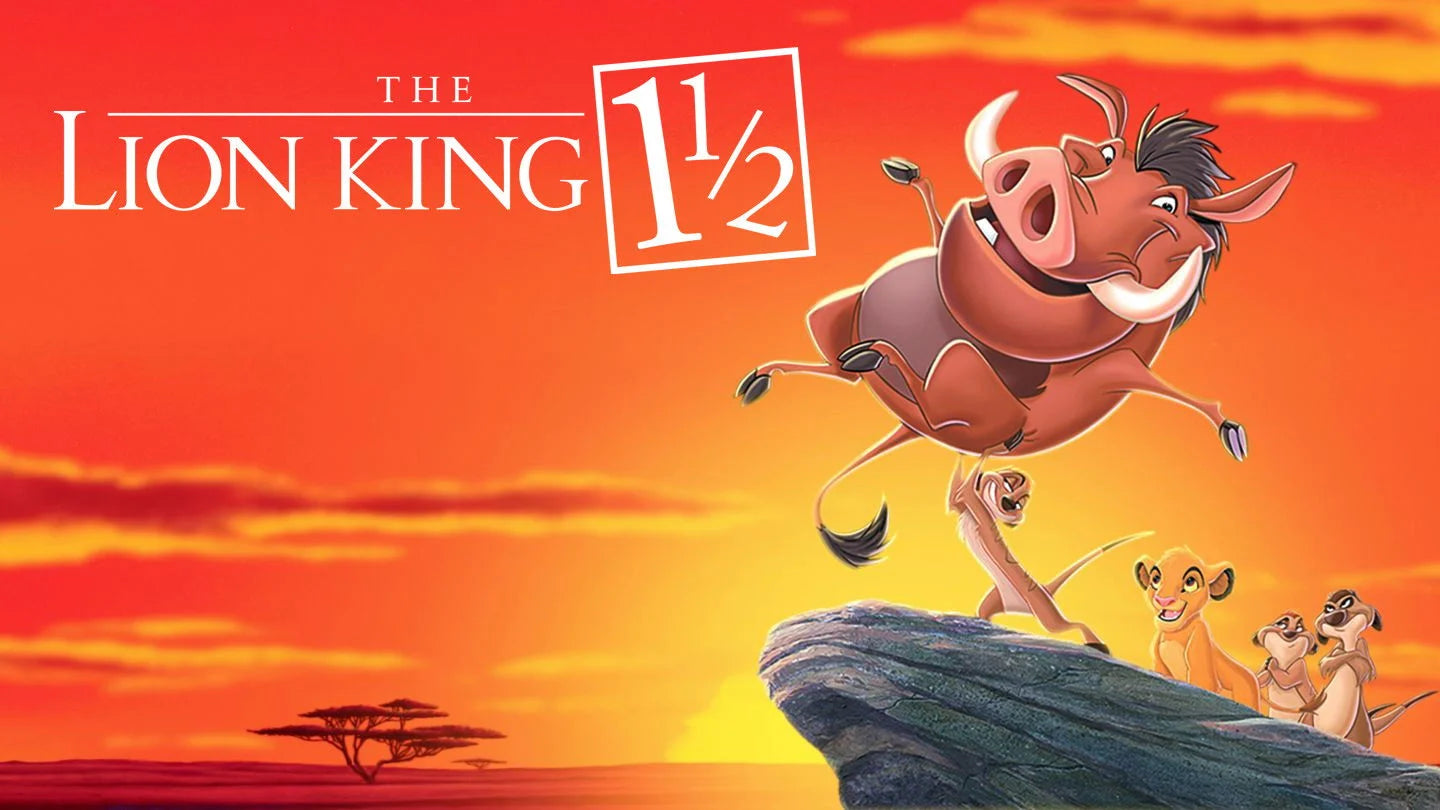 Perfect The Lion King 1½ (2004) Man Cave wall filler - Popcorn Poster Gallery