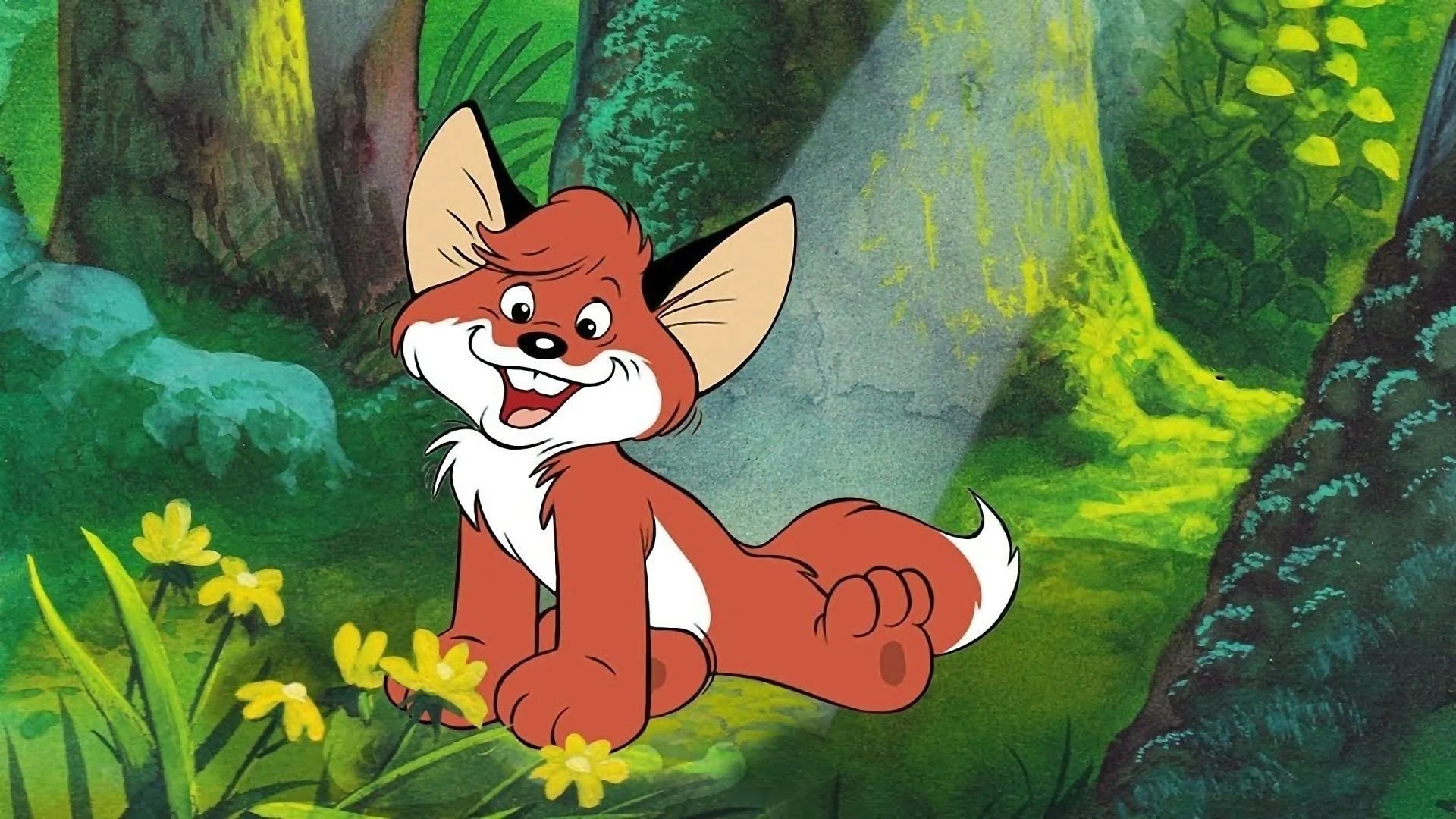 Perfect The Little Fox (1981) Man Cave wall filler - Popcorn Poster Gallery