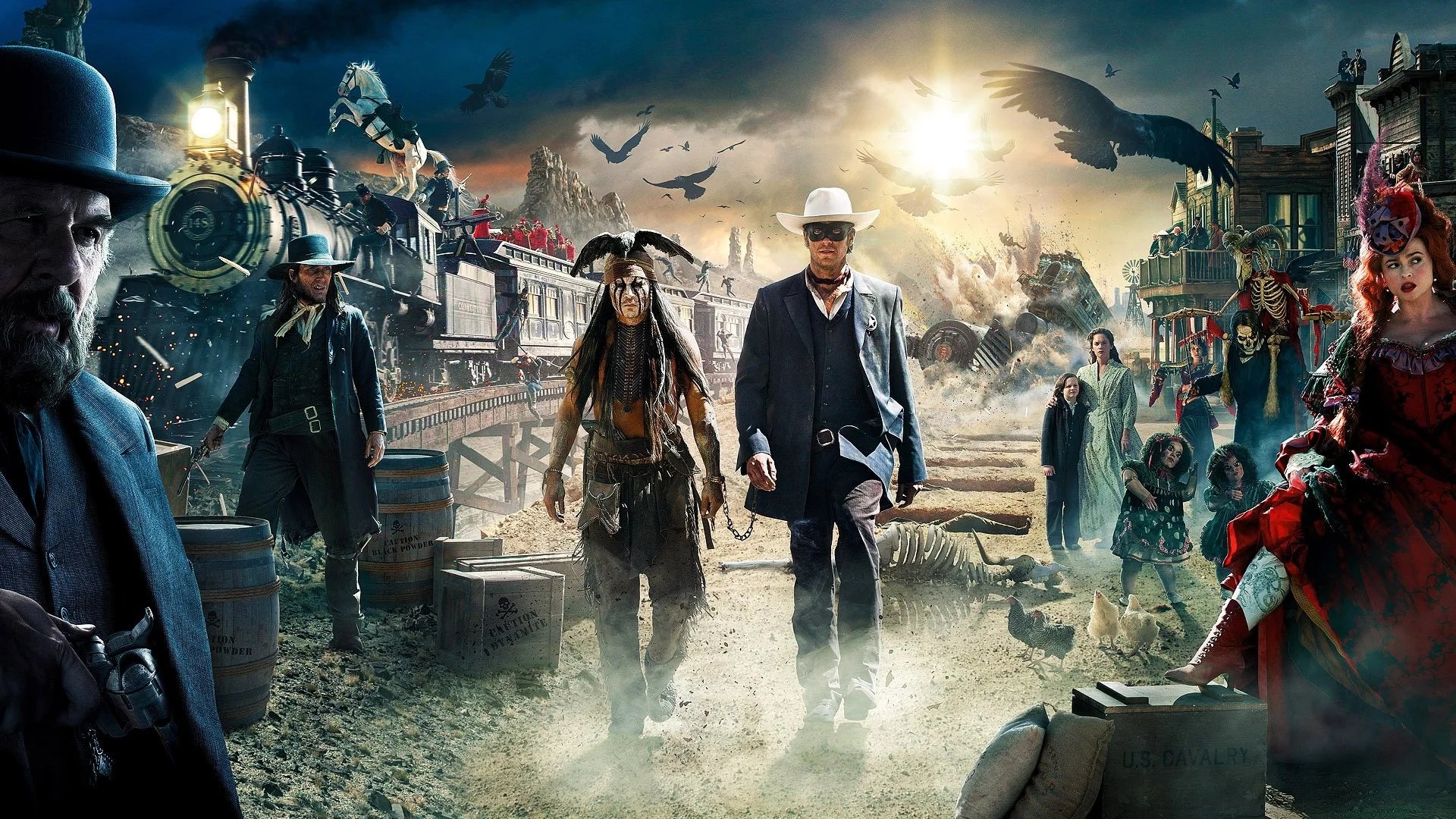 Perfect The Lone Ranger (2013) Man Cave wall filler - Popcorn Poster Gallery