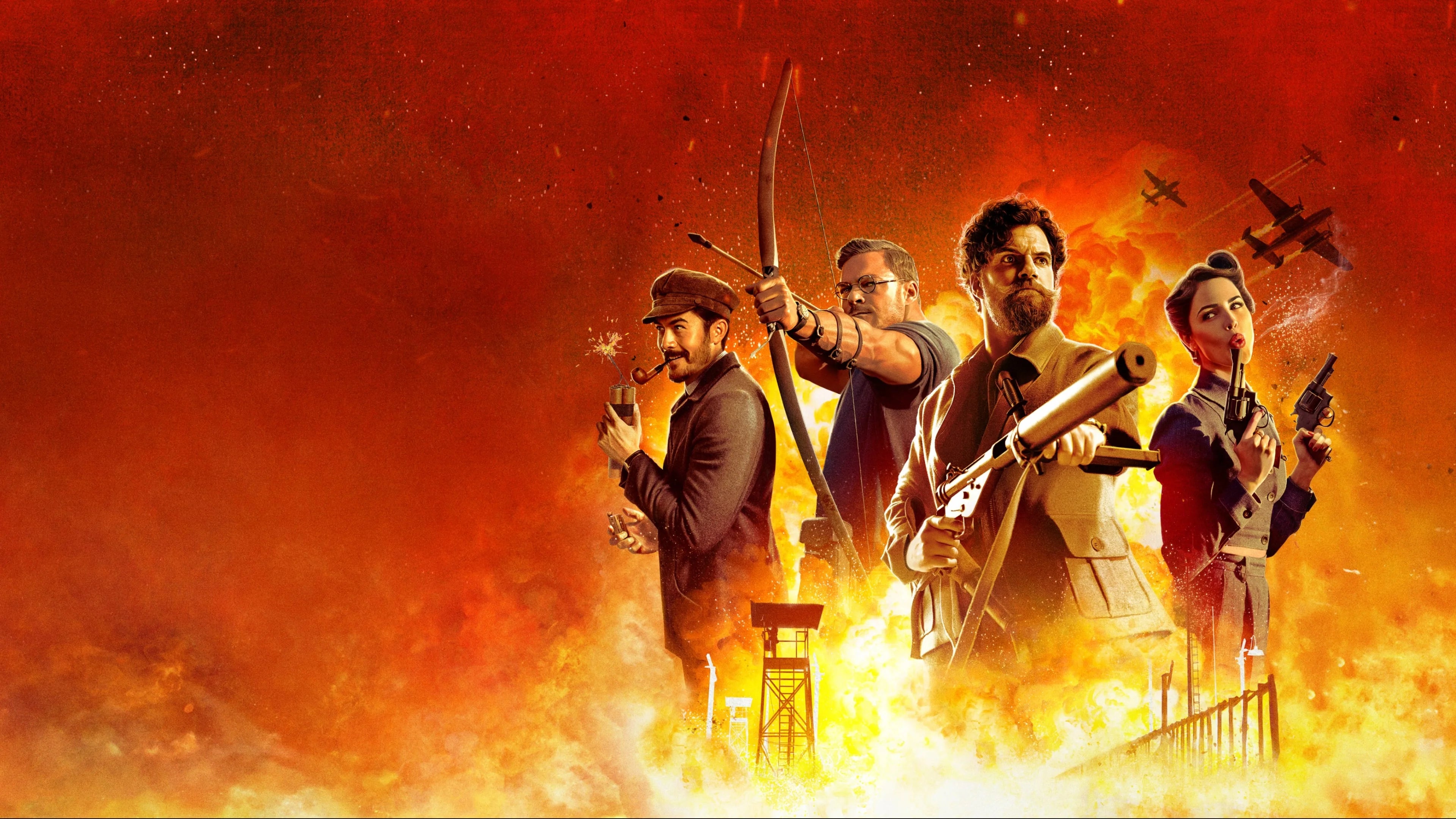 Perfect The Ministry of Ungentlemanly Warfare (2024) Man Cave wall filler - Popcorn Poster Gallery
