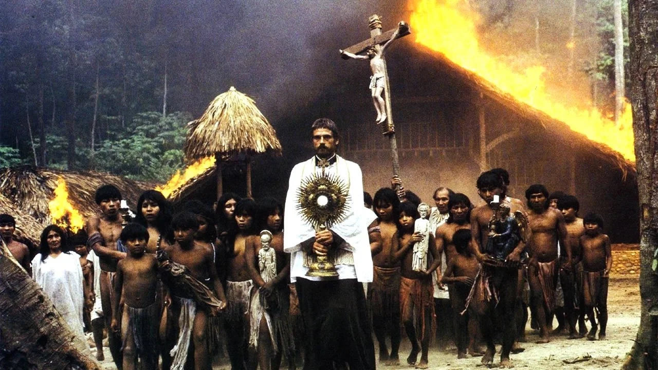 Perfect The Mission (1986) Man Cave wall filler - Popcorn Poster Gallery