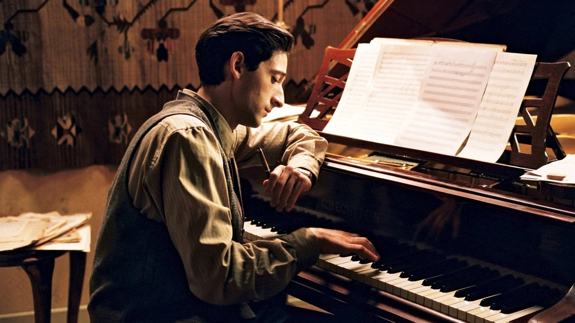 Perfect The Pianist (2002) Man Cave wall filler - Popcorn Poster Gallery