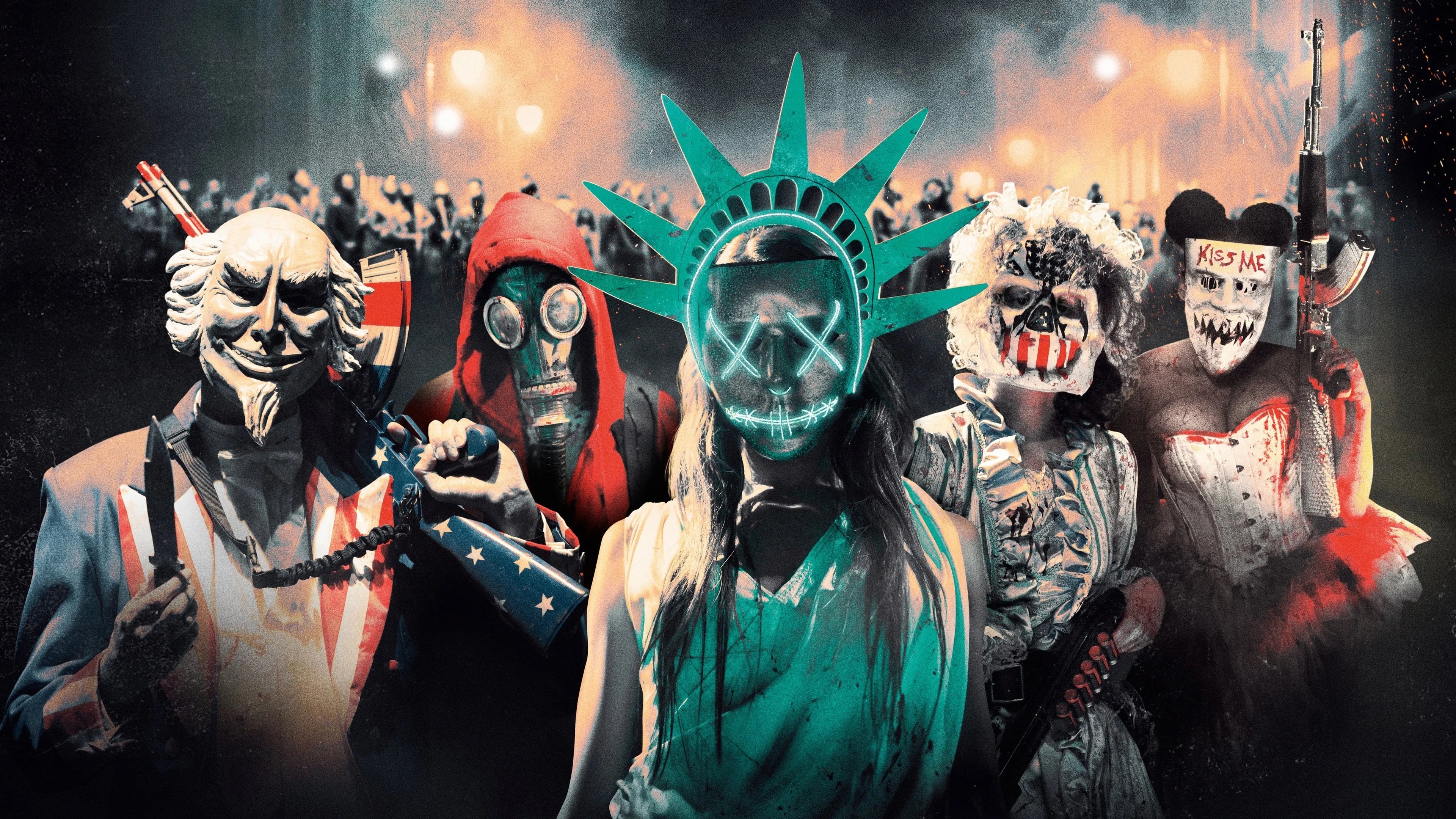 Perfect The Purge Election Year (2016) Man Cave wall filler - Popcorn Poster Gallery