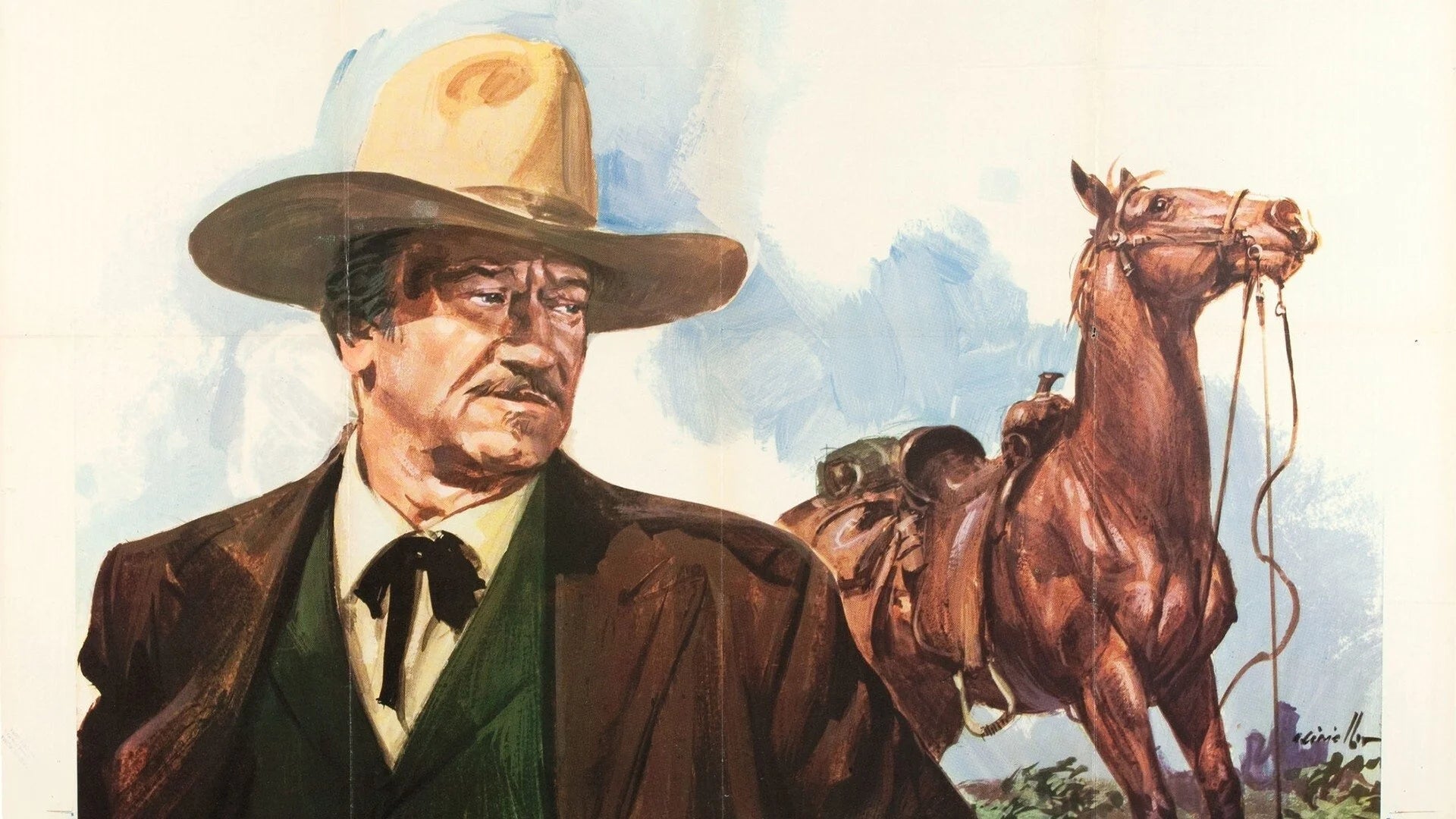 Perfect The Shootist (1976) Man Cave wall filler - Popcorn Poster Gallery