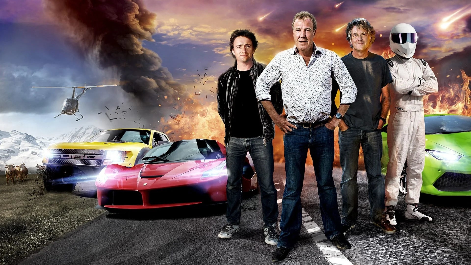 Perfect Top Gear (2002) Man Cave wall filler - Popcorn Poster Gallery