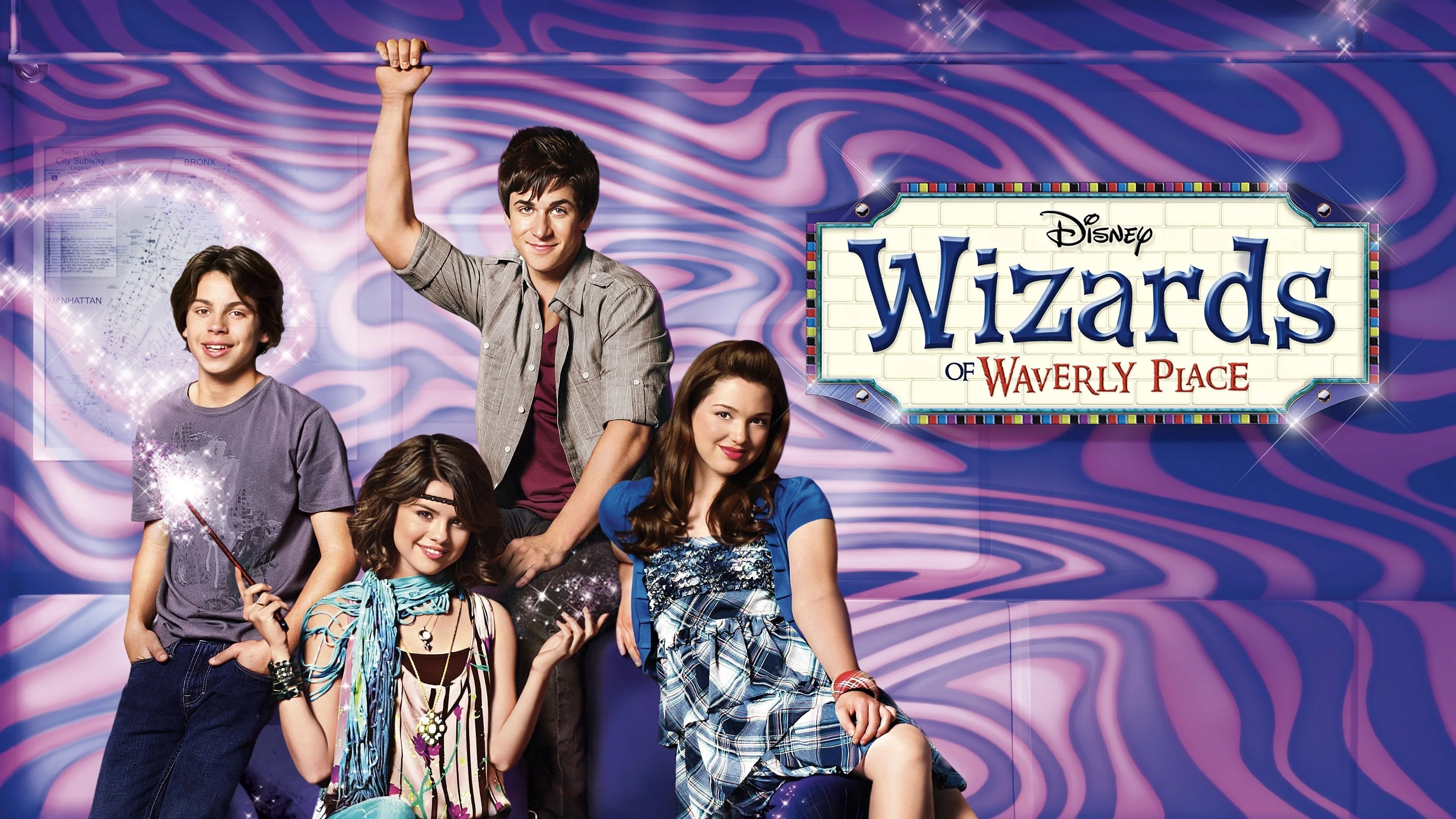 Perfect Wizards of Waverly Place (2007) Man Cave wall filler - Popcorn Poster Gallery