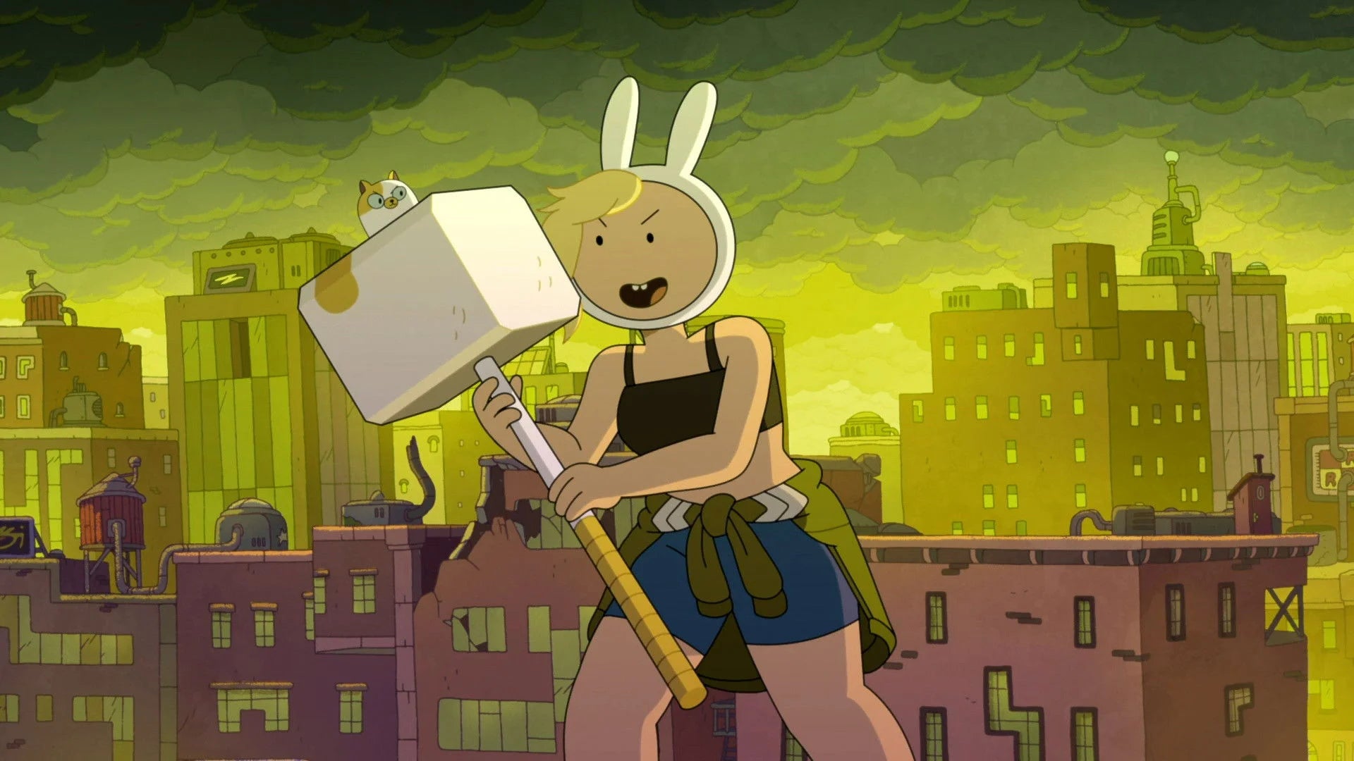 Unique Adventure Time Fionna & Cake (2023) gift ideas - Available at Popcorn Poster