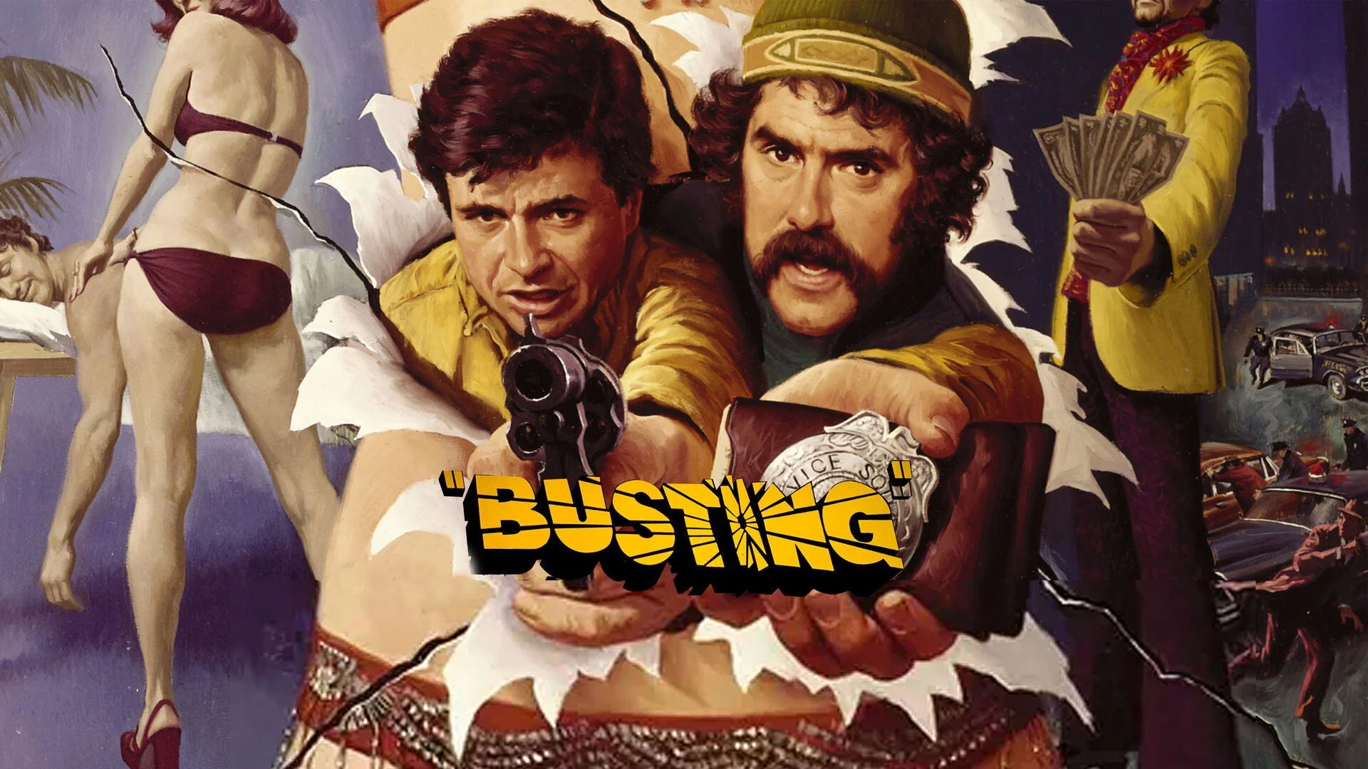 Unique Busting (1974) gift ideas - Available at Popcorn Poster