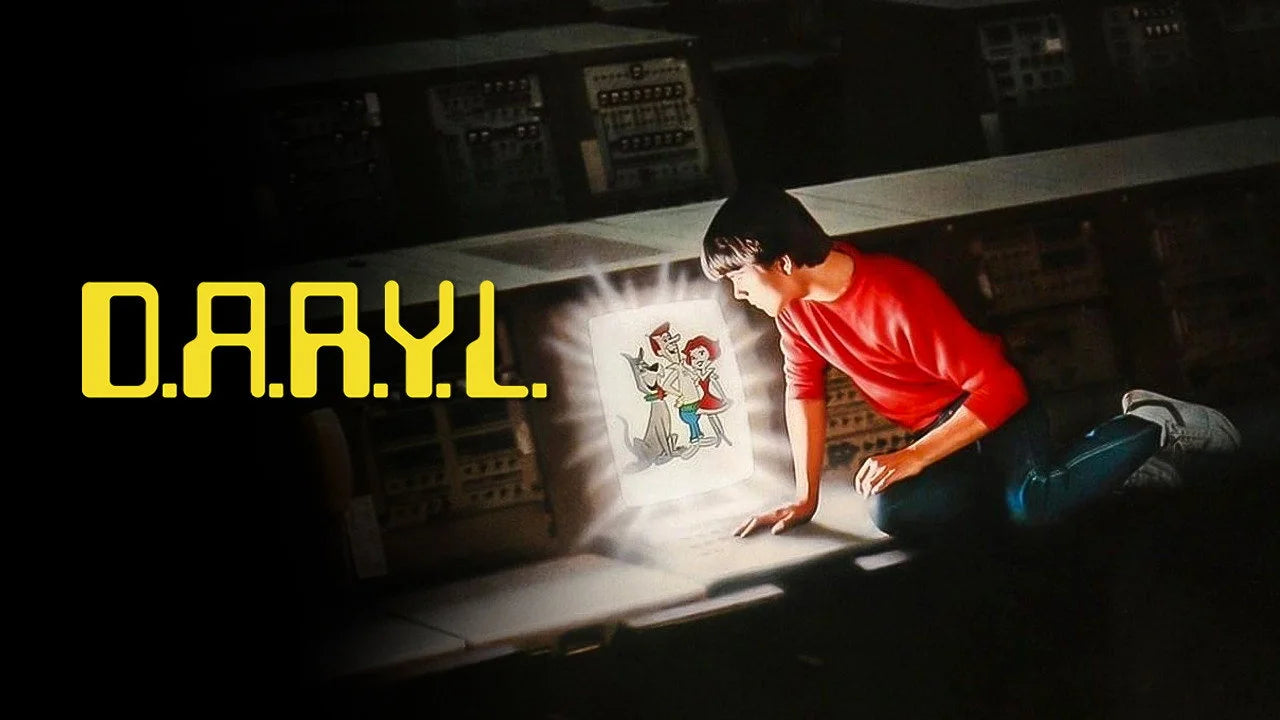 Unique D.A.R.Y.L. (1985) gift ideas - Available at Popcorn Poster