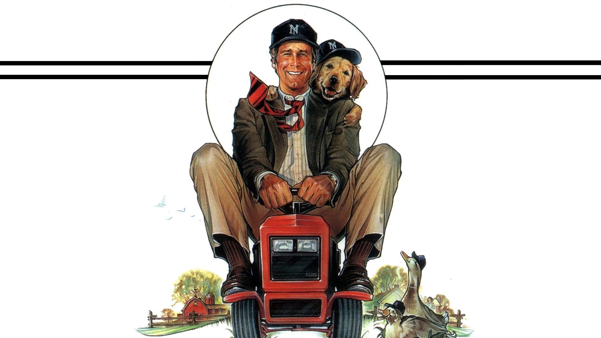 Unique Funny Farm (1988) gift ideas - Available at Popcorn Poster