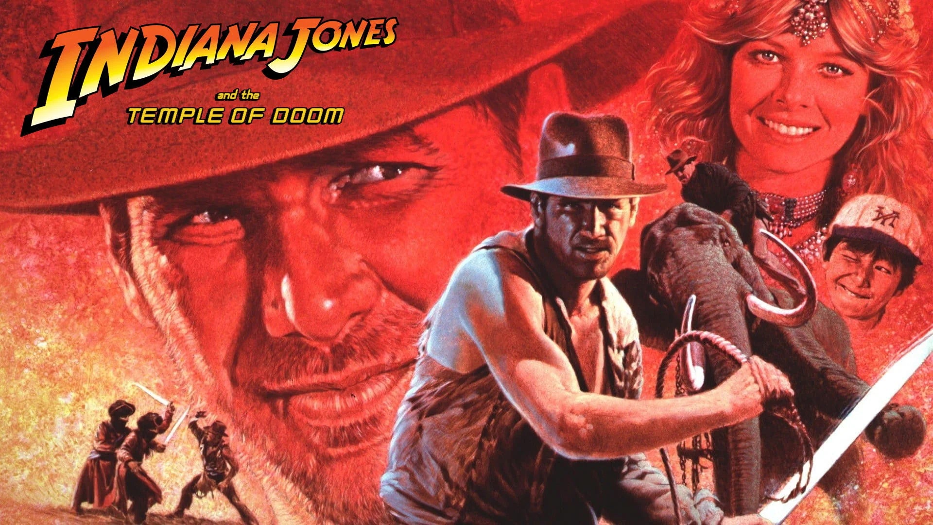 Unique Indiana Jones and the Temple of Doom (1984) gift ideas - Available at Popcorn Poster