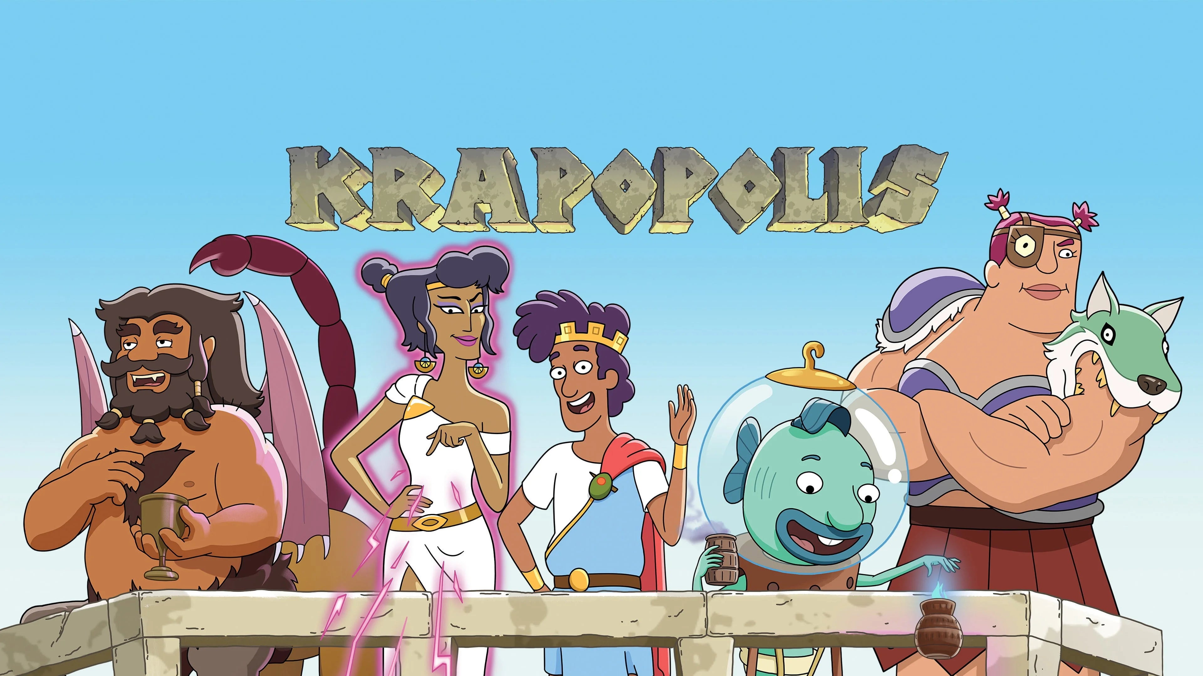 Unique Krapopolis (2023) gift ideas - Available at Popcorn Poster