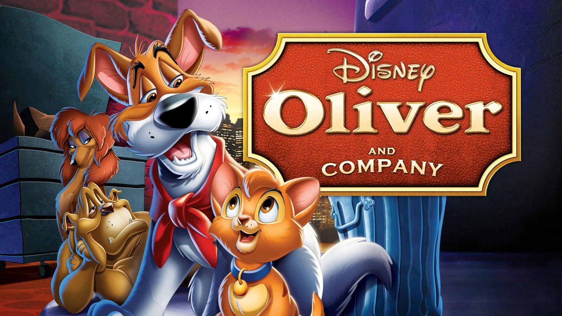 Unique Oliver & Company (1988) gift ideas - Available at Popcorn Poster