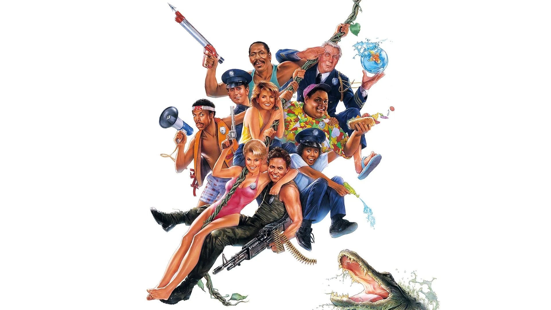 Unique Police Academy 5 Assignment Miami Beach (1988) gift ideas - Available at Popcorn Poster