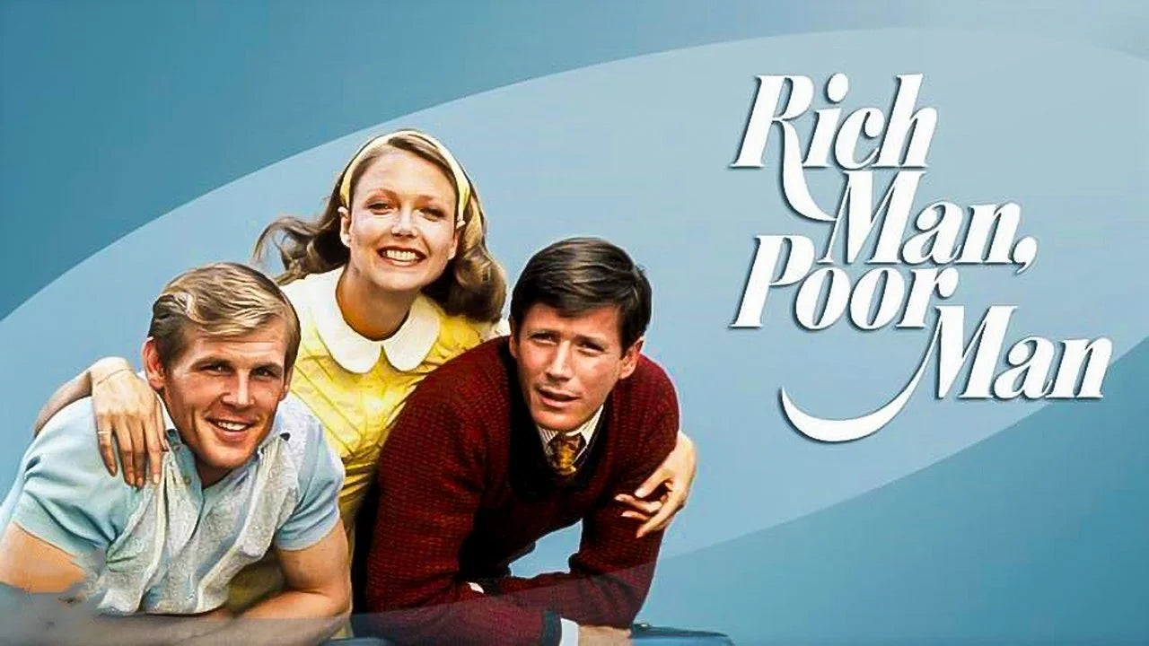 Unique Rich Man, Poor Man (1976) gift ideas - Available at Popcorn Poster