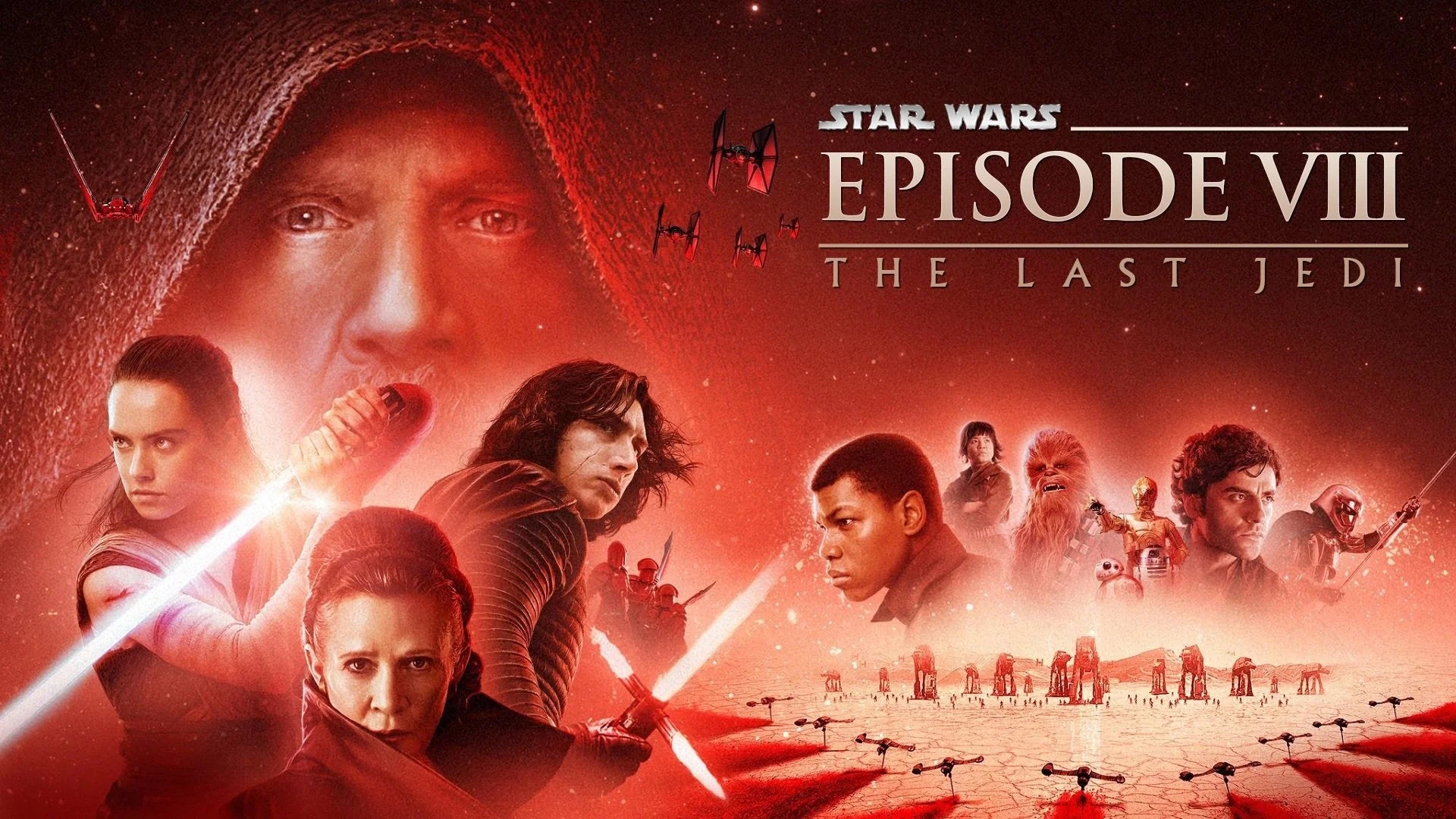 Unique Star Wars The Last Jedi (2017) gift ideas - Available at Popcorn Poster