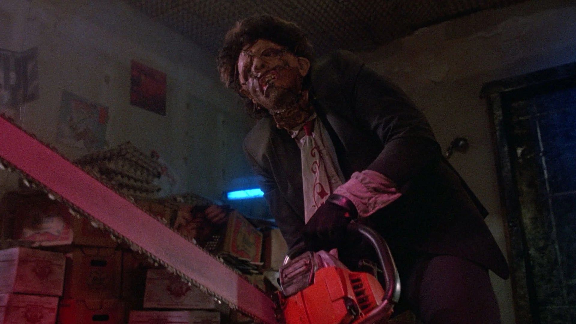 Unique The Texas Chainsaw Massacre 2 (1986) gift ideas - Available at Popcorn Poster
