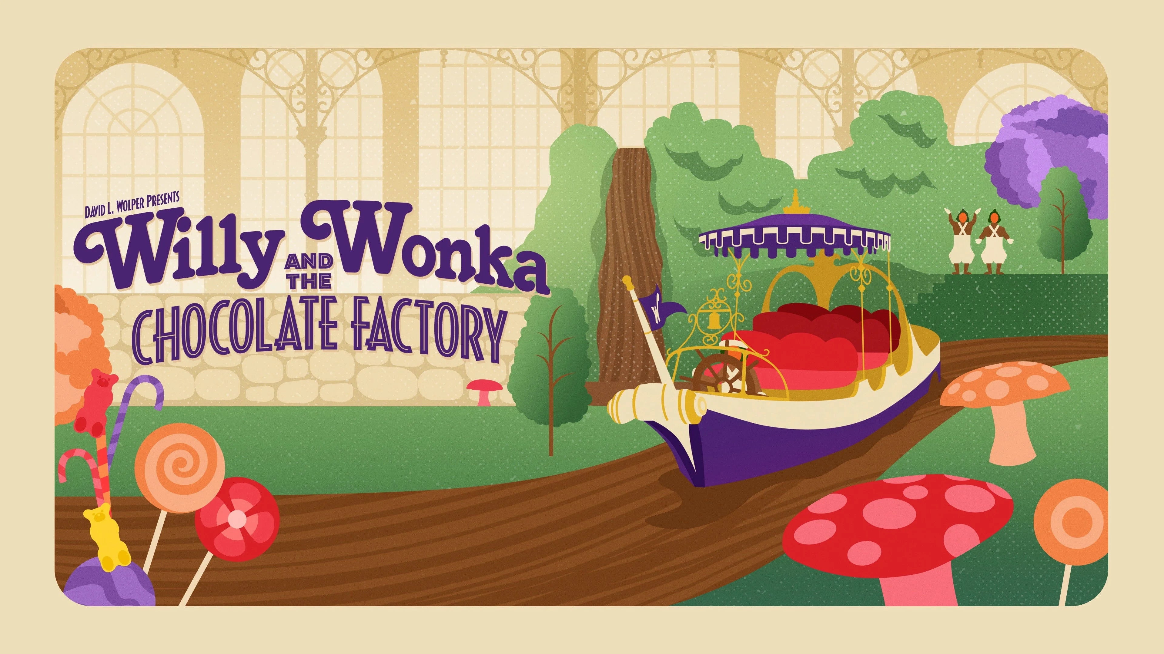 Unique Willy Wonka & the Chocolate Factory (1971) gift ideas - Available at Popcorn Poster