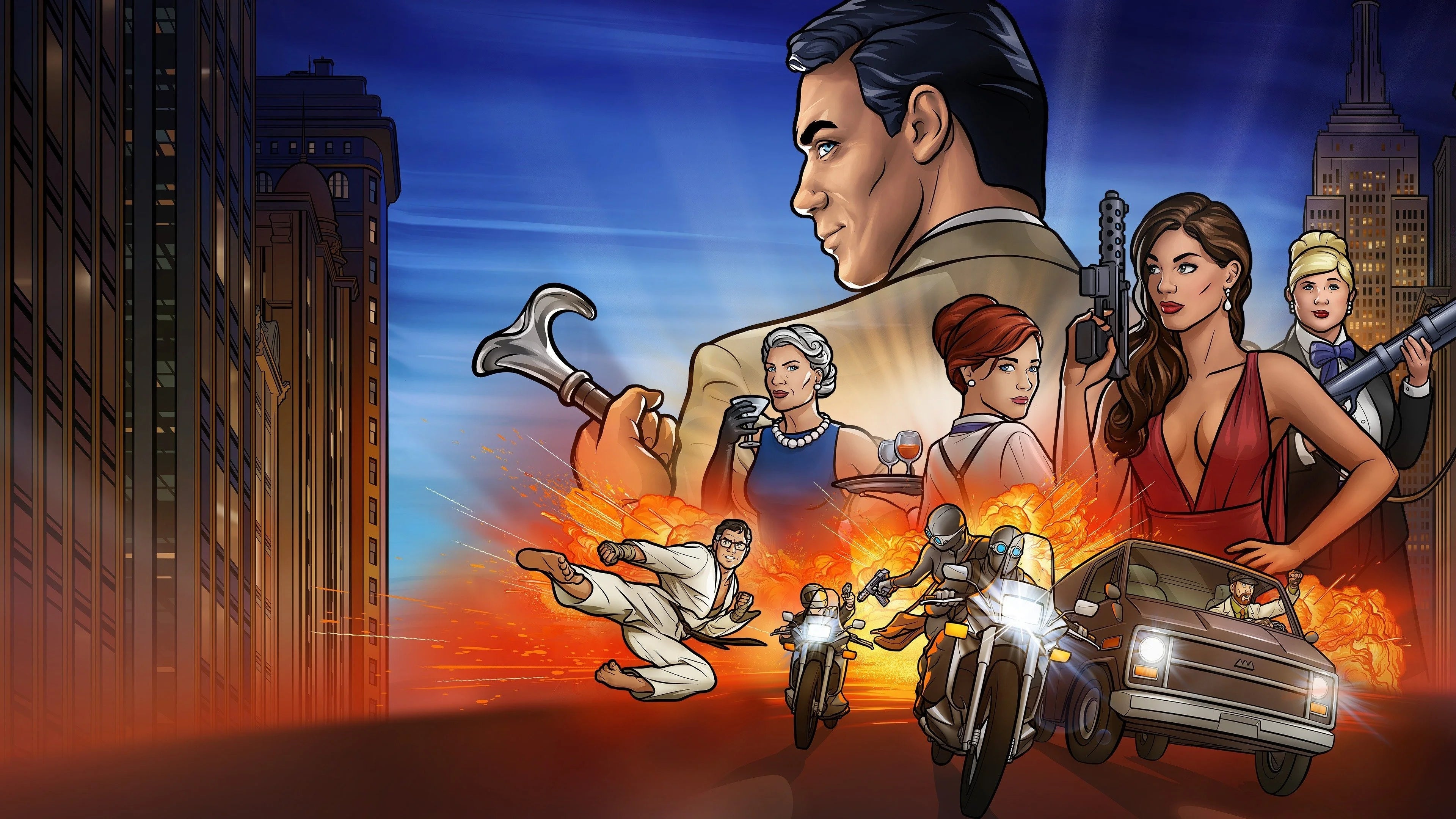 Where to buy Archer (2009) posters - Popcorn Poster Shop
