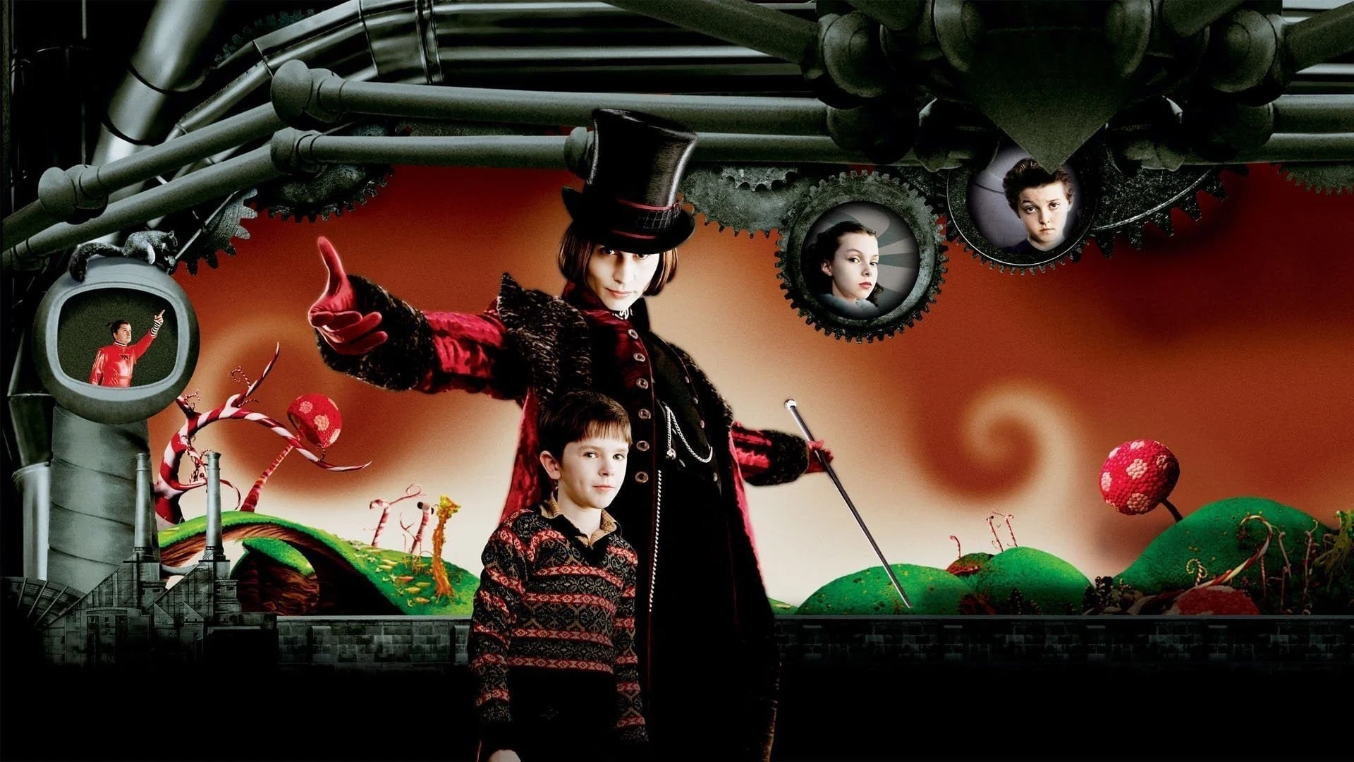 Where to buy Charlie and the Chocolate Factory (2005) posters - Popcorn Poster Shop