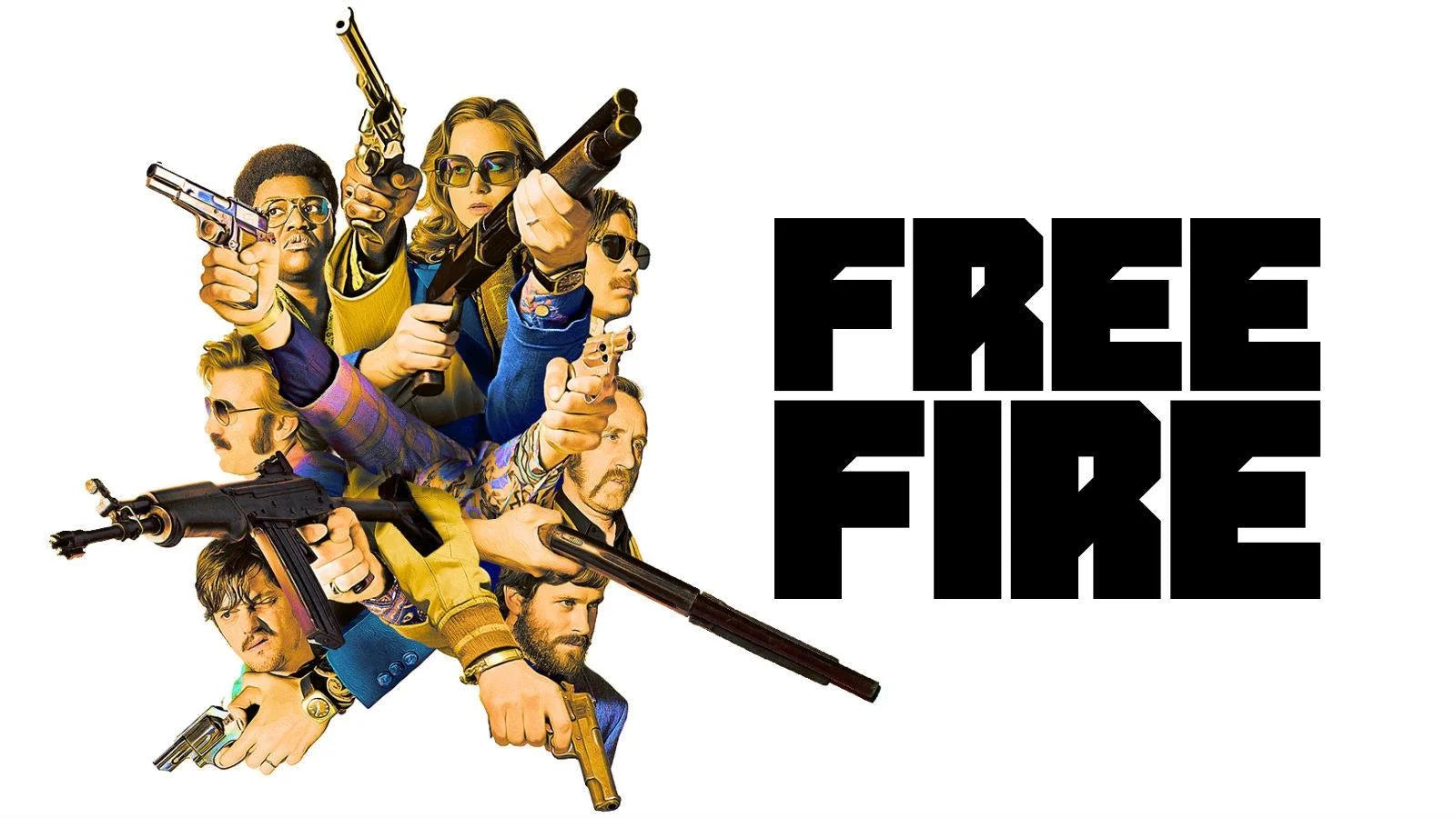 Where to buy Free Fire (2017) posters - Popcorn Poster Shop