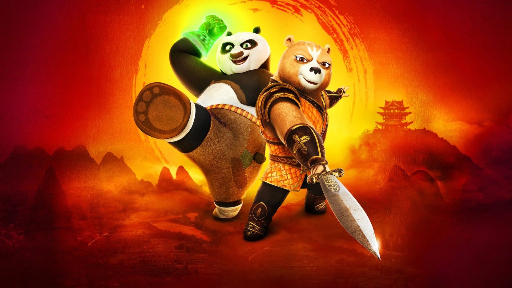 Where to buy Kung Fu Panda The Dragon Knight (2022) posters - Popcorn Poster Shop