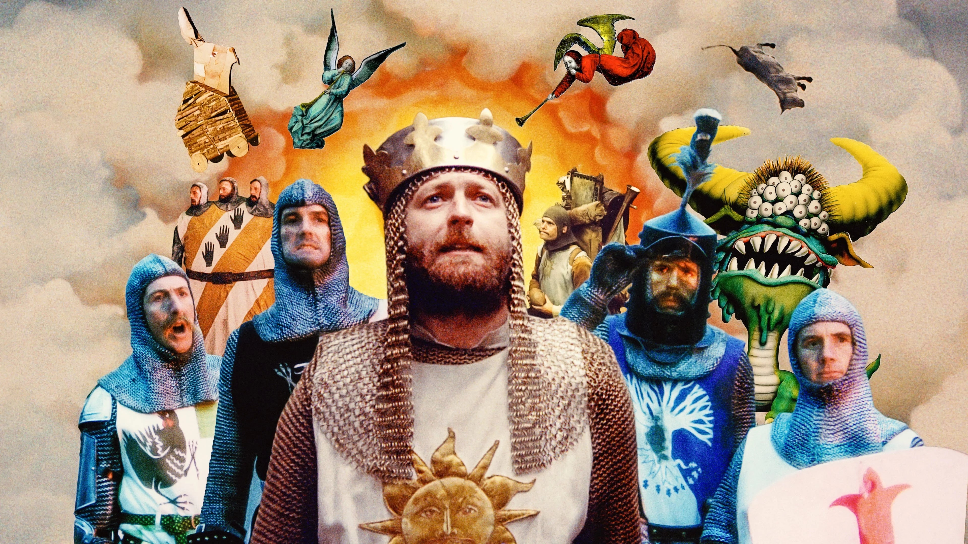Where to buy Monty Python and the Holy Grail (1975) posters - Popcorn Poster Shop