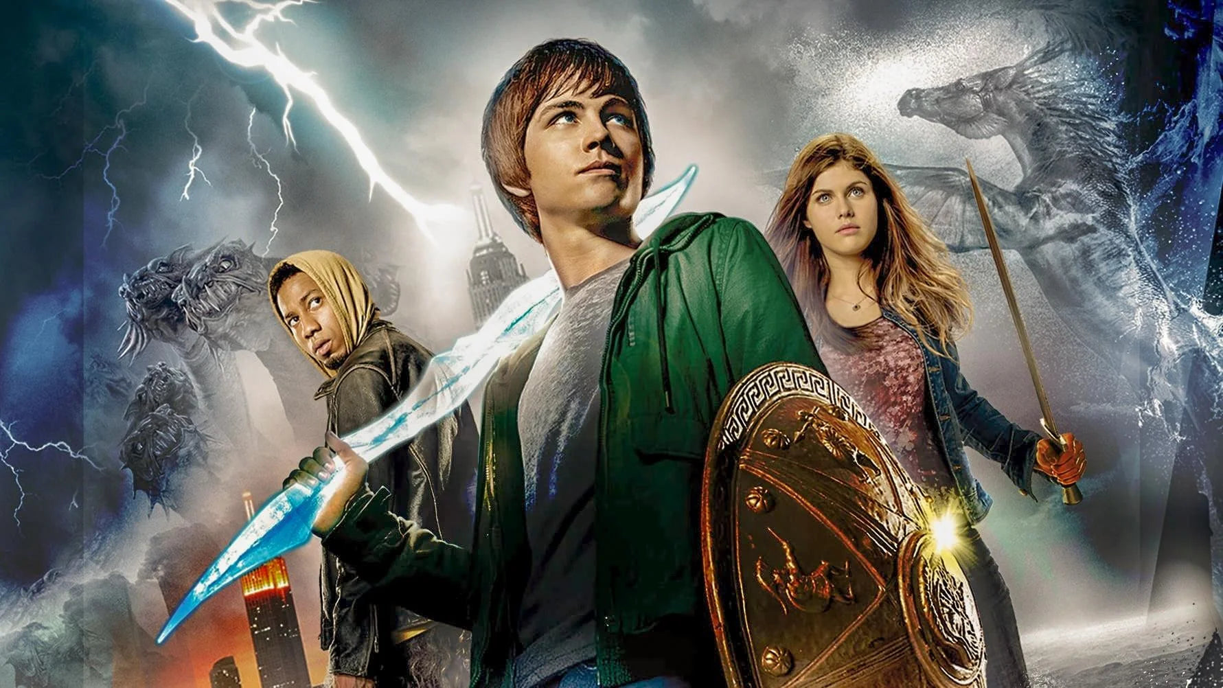 Where to buy Percy Jackson & the Olympians The Lightning Thief (2010) posters - Popcorn Poster Shop