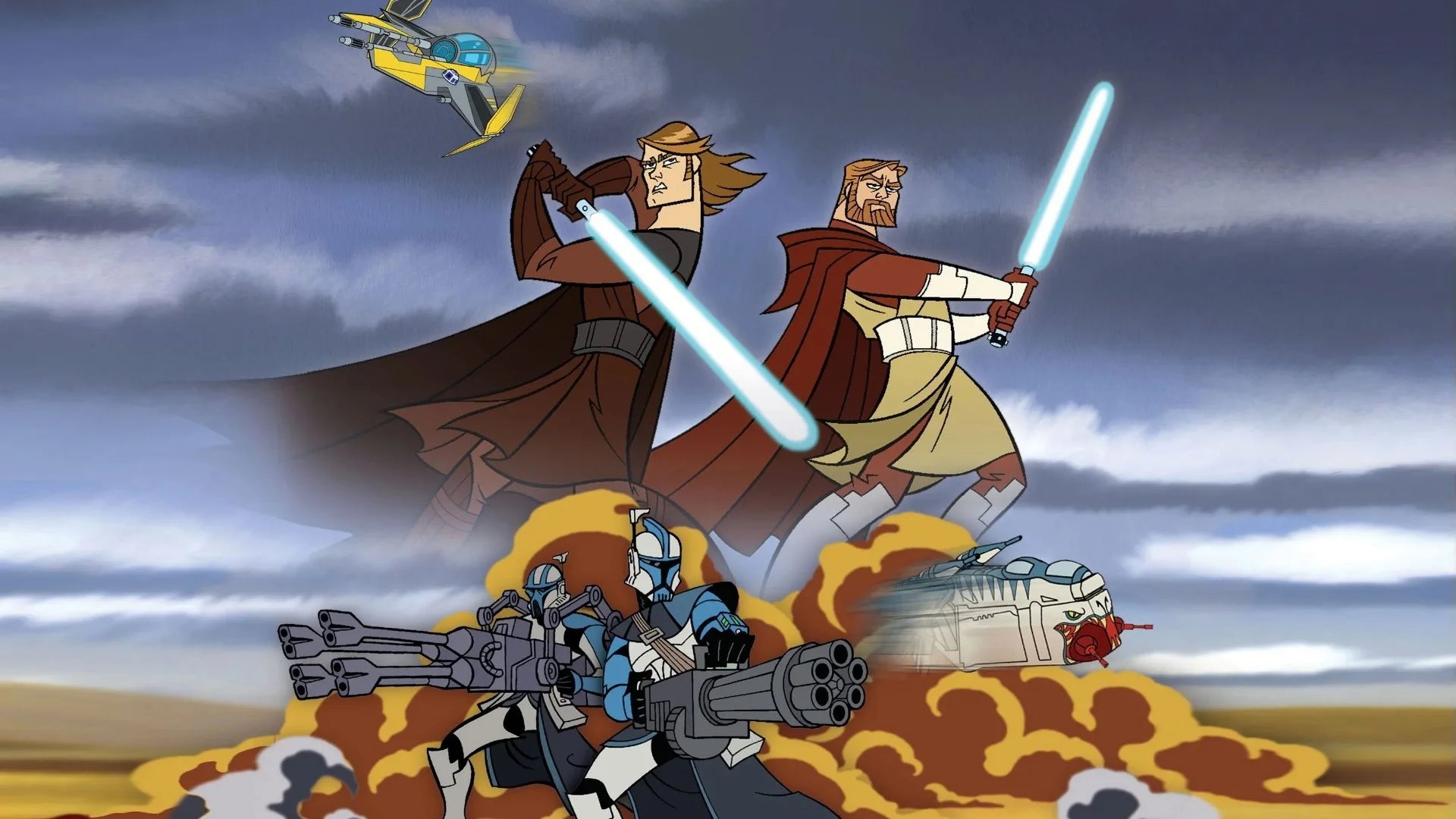 Where to buy Star Wars Clone Wars (2003) posters - Popcorn Poster Shop