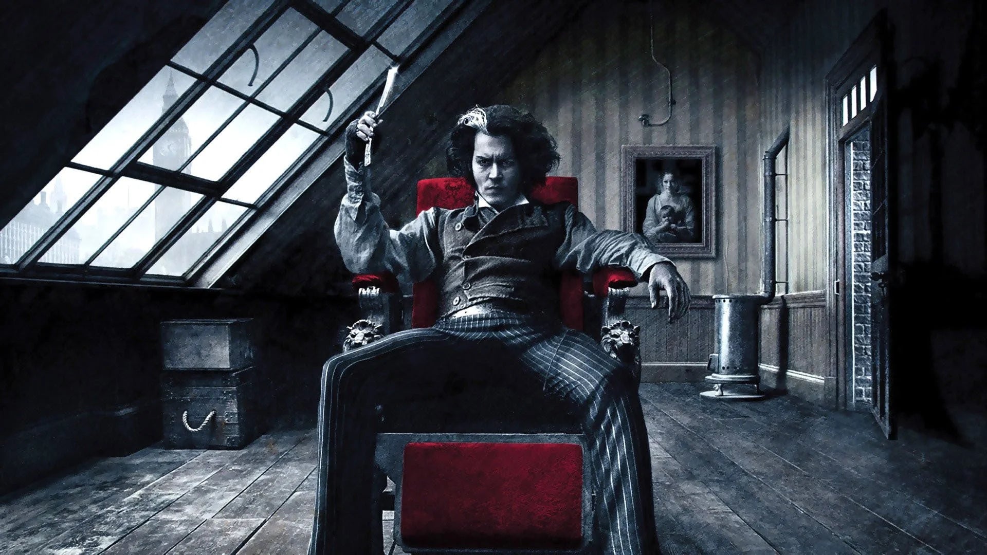 Where to buy Sweeney Todd The Demon Barber of Fleet Street (2007) posters - Popcorn Poster Shop