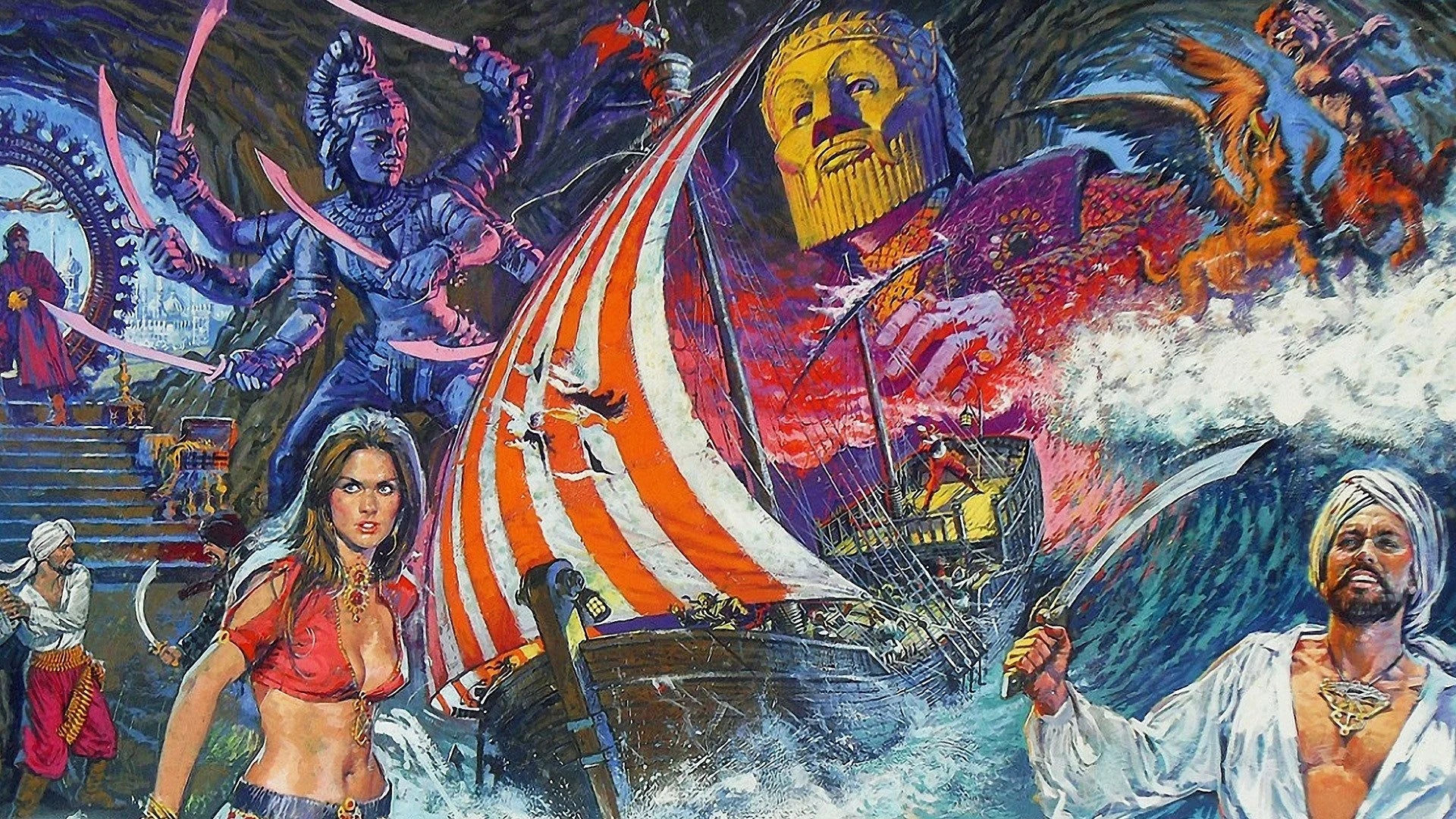 Where to buy The Golden Voyage of Sinbad (1973) posters - Popcorn Poster Shop