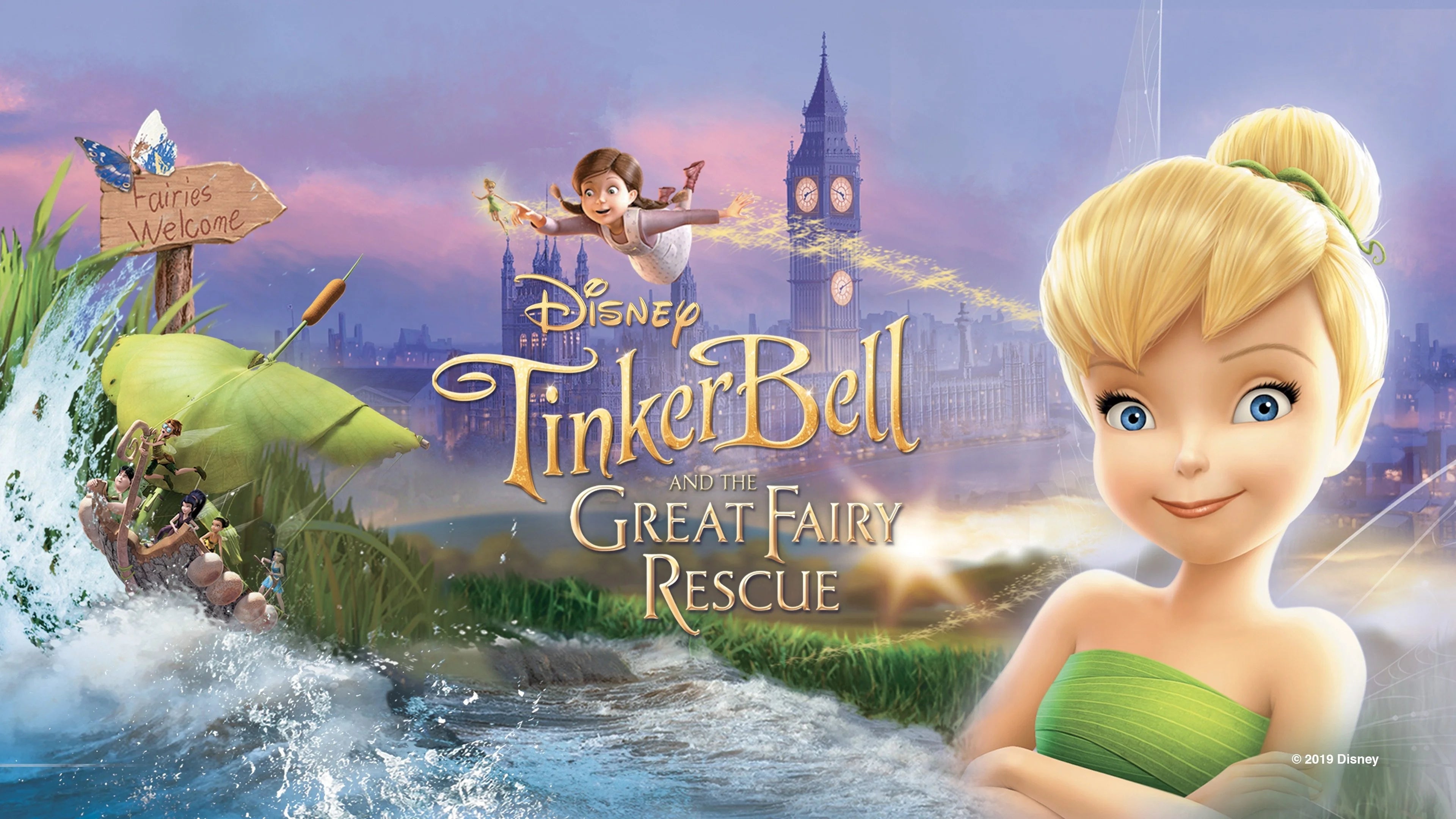 Where to buy Tinker Bell and the Great Fairy Rescue (2010) posters - Popcorn Poster Shop